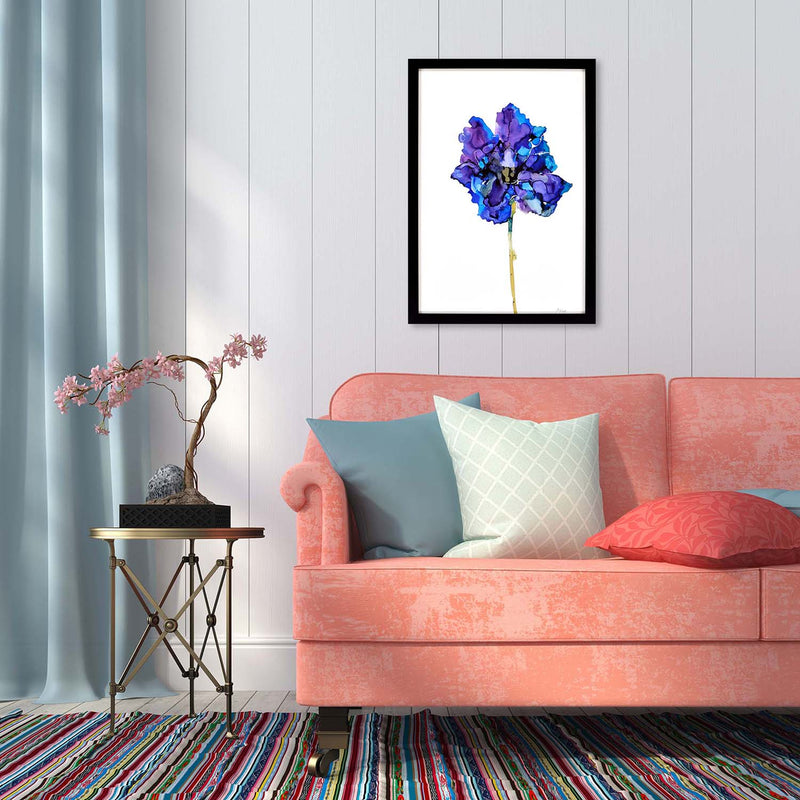 Mann Vivid Flower III Framed Art