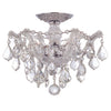 Crystorama Maria Theresa 3-Light Semi Flush Ceiling Mount