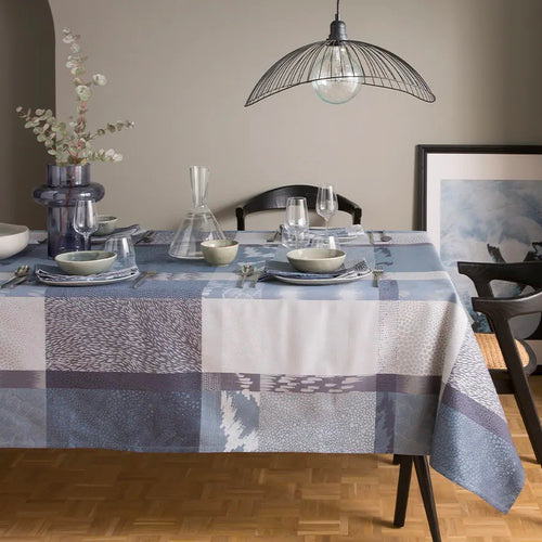 Garnier Thiebaut Mille Matieres Orage Jacquard Tablecloth