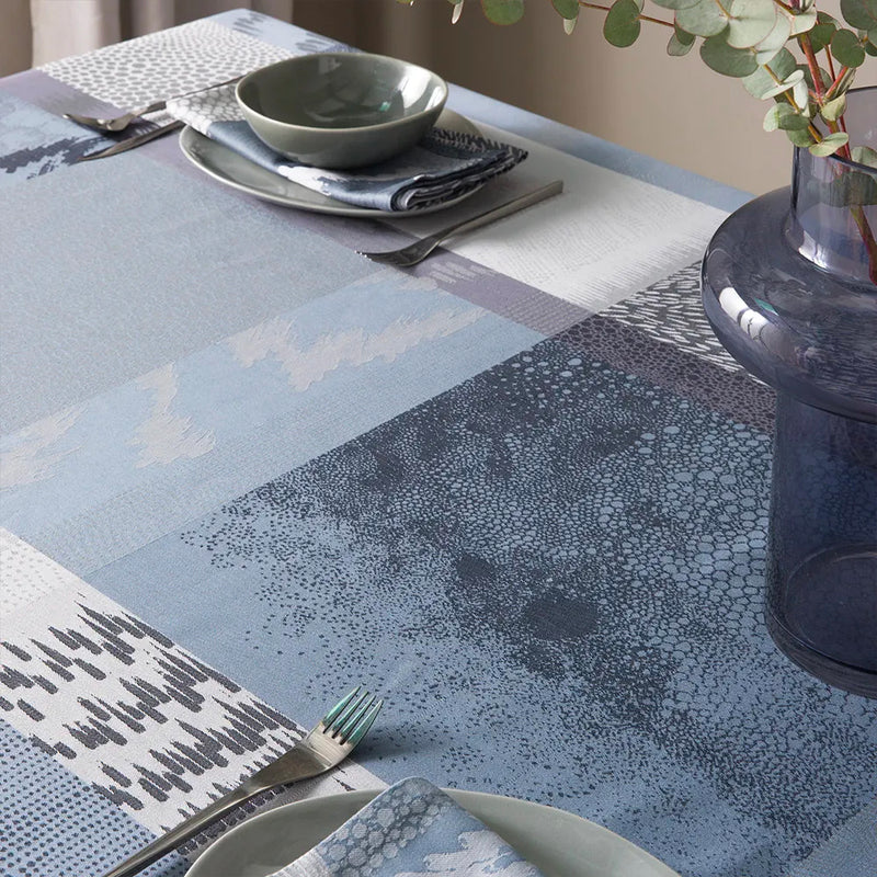 Garnier Thiebaut Mille Matieres Orage Jacquard Tablecloth