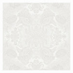 Garnier Thiebaut Mille Isaphire Blanc Jacquard Napkin Set Of 4