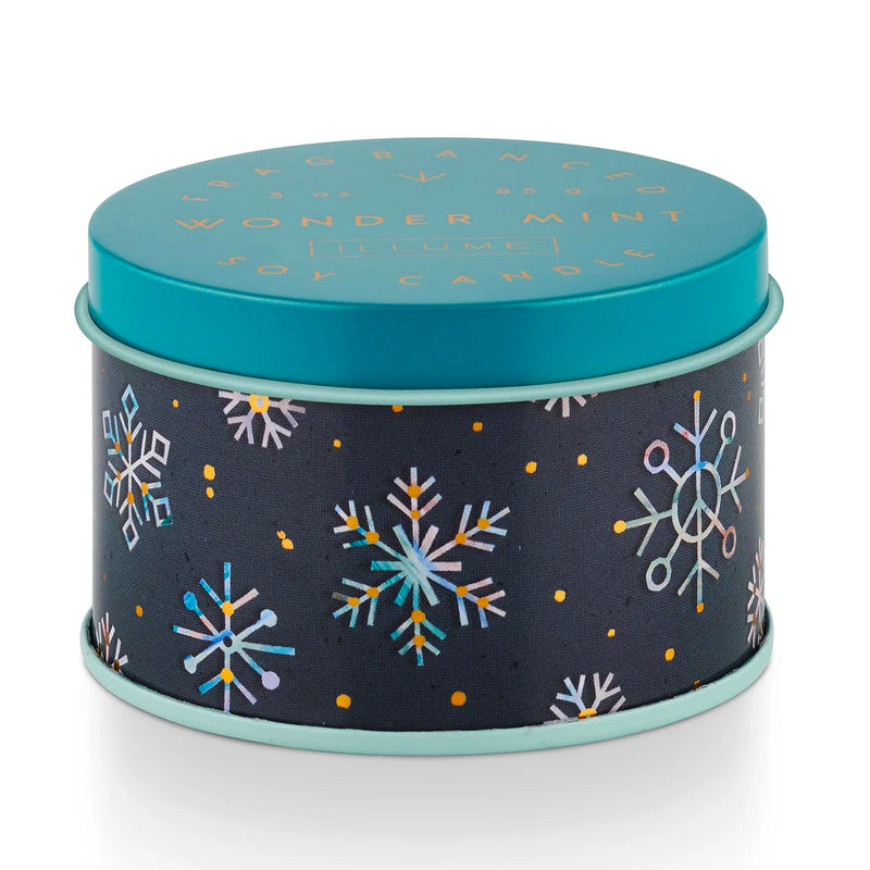 Illume Fa La La Tin Trio Candle Gift Set