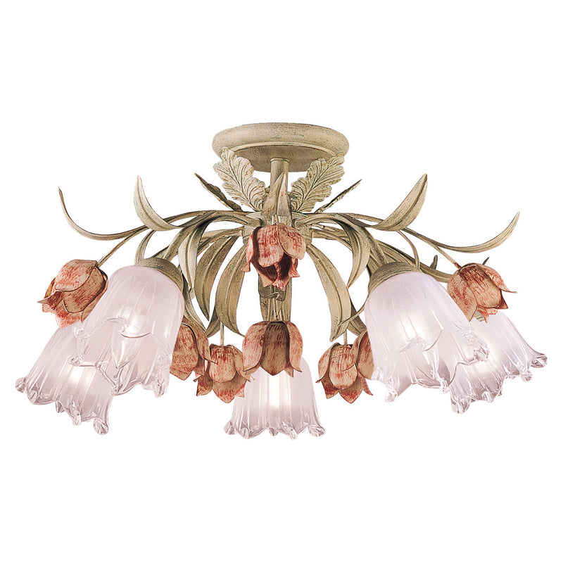 Crystorama Southport Semi Flush Ceiling Mount