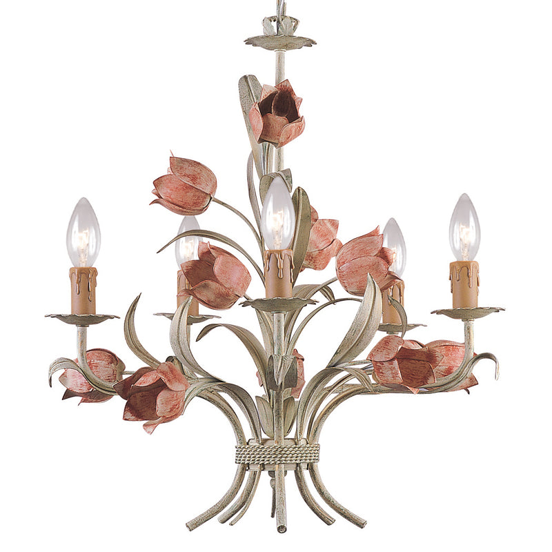 Crystorama Southport Sage 5-Light Chandelier