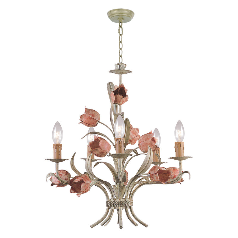 Crystorama Southport Sage 5-Light Chandelier