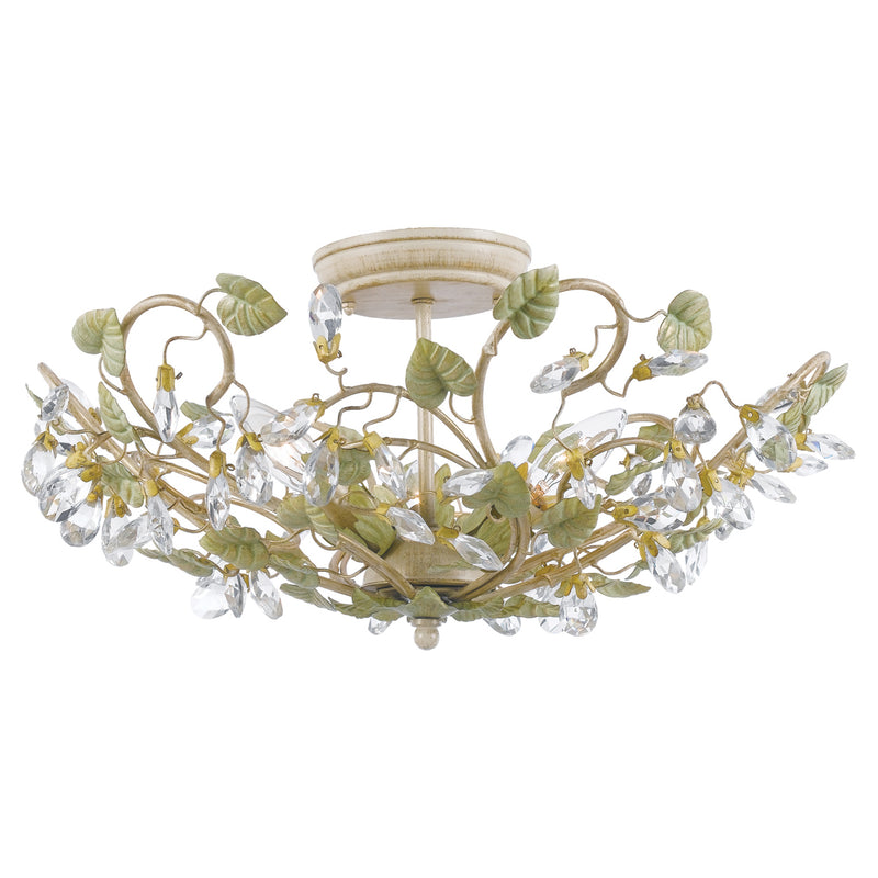 Crystorama Josie Semi Flush Ceiling Mount