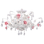 Crystorama Lola Semi Flush Ceiling Mount