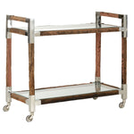 Wildwood Rustic Glam Bar Cart