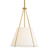 Arteriors Heloise Brass Pendant