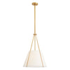 Arteriors Heloise Brass Pendant