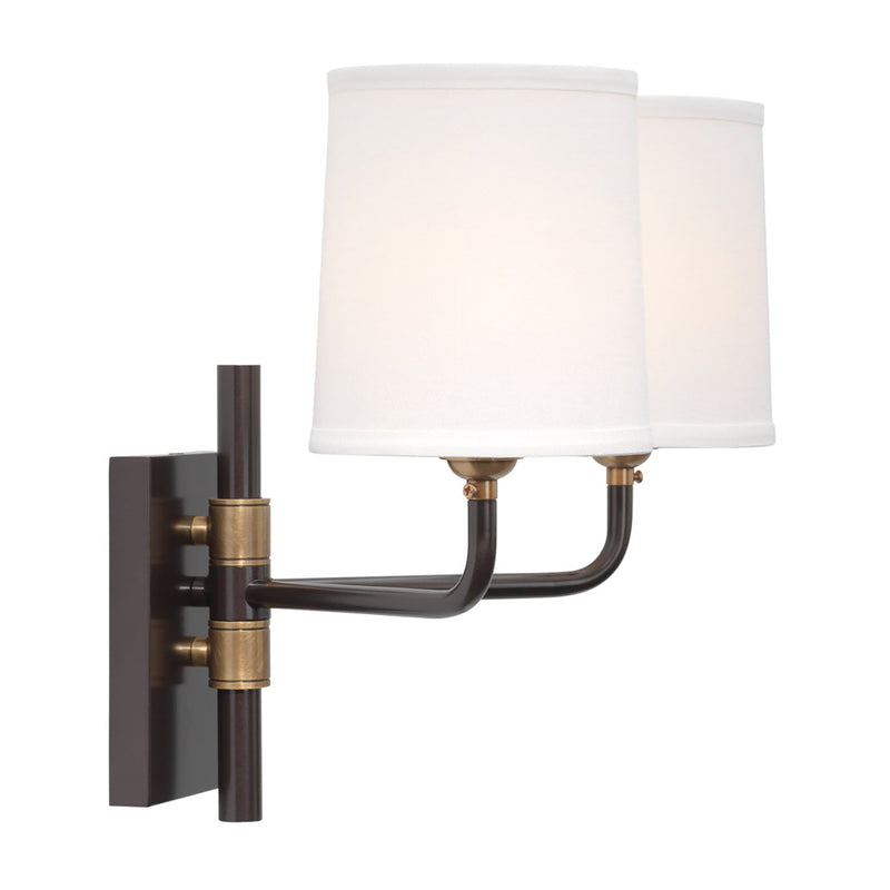 Jamie Young Lawton Double Arm Wall Sconce