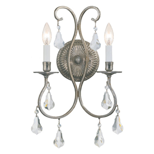 Crystorama Ashton 2-Light Wall Sconce