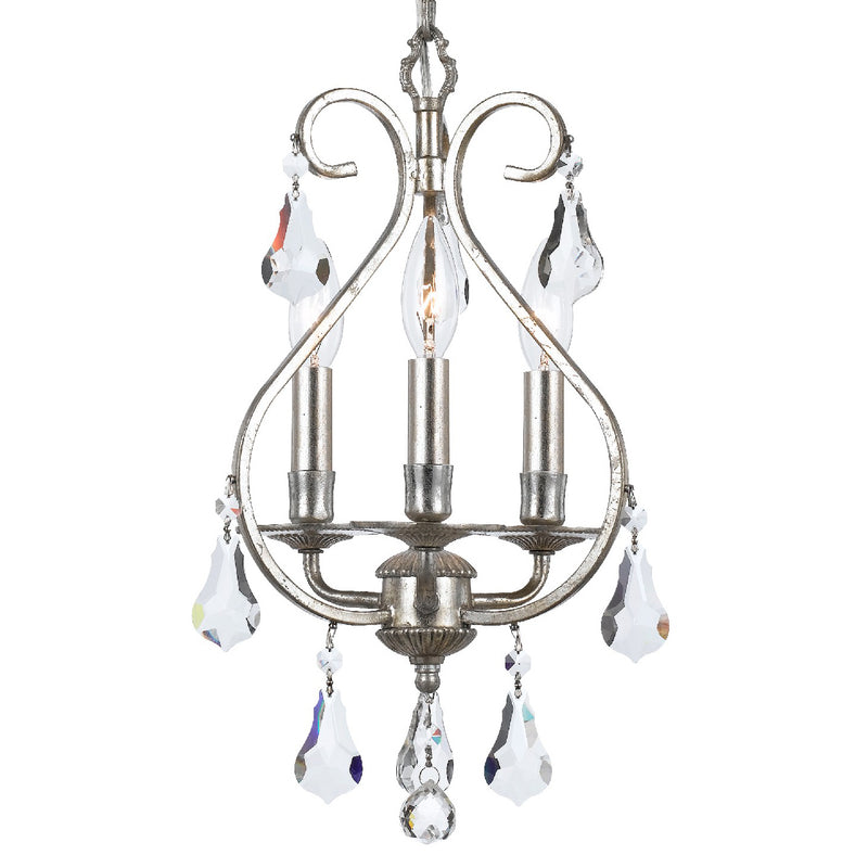 Crystorama Ashton 3-Light Mini Chandelier