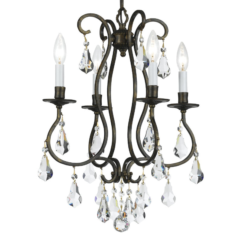 Crystorama Ashton 4-Light Mini Chandelier