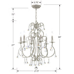 Crystorama Ashton 6-Light Chandelier