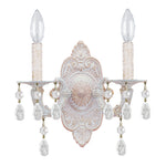 Crystorama Paris Market Crystal Drop 5022 2-Light Wall Sconce