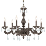 Crystorama Paris Market Crystal Drop 5036 6-Light Chandelier