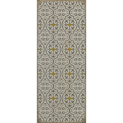 Pattern 51 - Fair & Debonair Vinyl Floorcloth