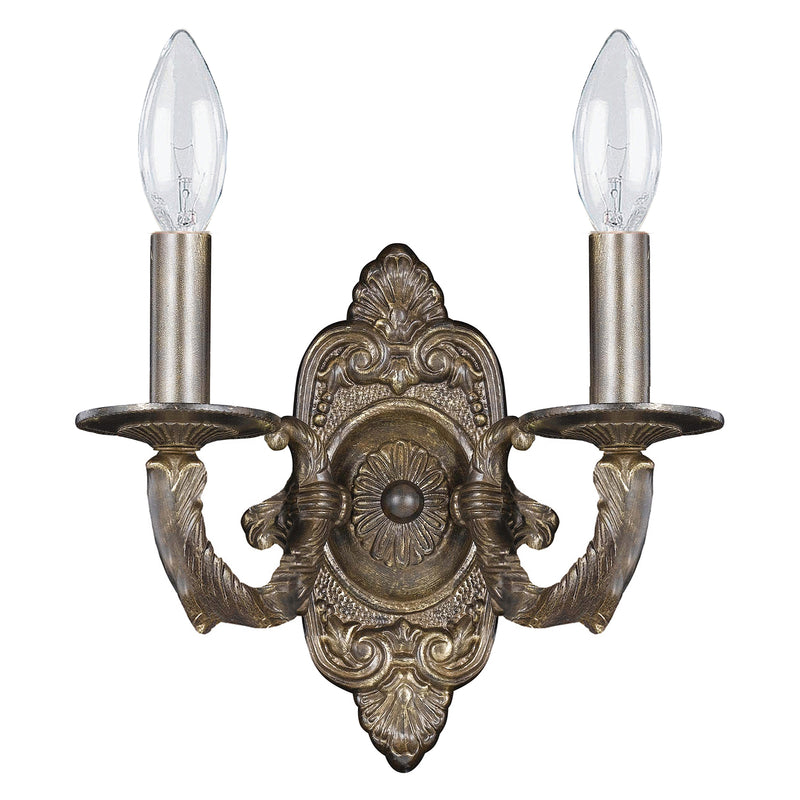 Crystorama Paris Market 5122 2-Light Wall Sconce