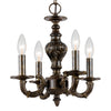 Crystorama Paris Market 5124 4-Light Mini Chandelier