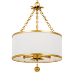 Crystorama Broche 3-Light Chandelier