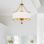 Crystorama Broche 3-Light Chandelier