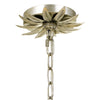 Crystorama Broche 3-Light Chandelier