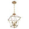 Crystorama Broche 3-Light Lantern