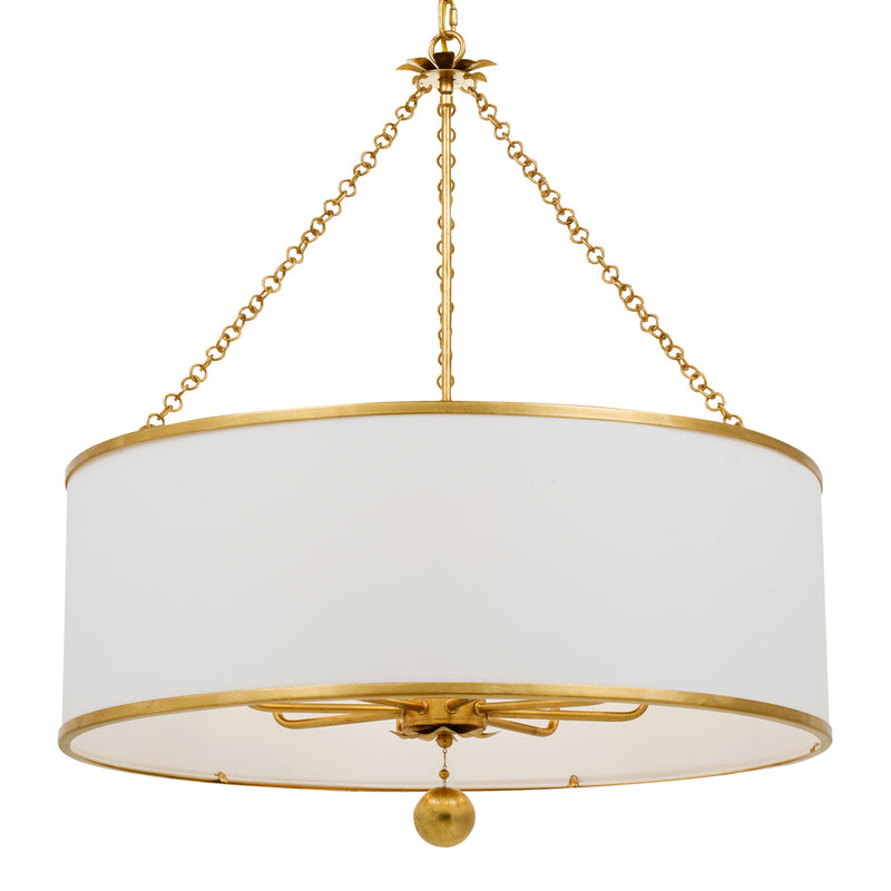 Crystorama Broche 515 8-Light Chandelier