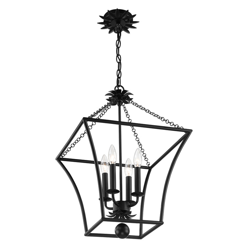 Crystorama Broche 4-Light Lantern