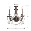 Crystorama Vanderbilt Wall Sconce