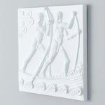 Global Views Rowers Plaster Wall Panel