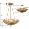 Crystorama Broche 517 6-Light Chandelier