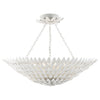 Crystorama Broche 8-Light Semi Flush Ceiling Mount