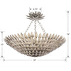 Crystorama Broche 8-Light Semi Flush Ceiling Mount