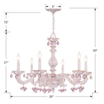 Crystorama Paris Market 5126 6-Light Chandelier