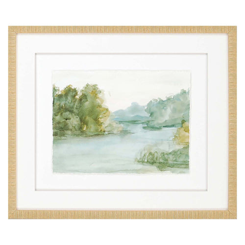 Harper Watercolour I Framed Art