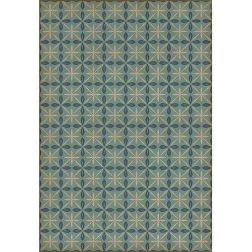 Pattern 81 - Skyside Diner Vinyl Floorcloth