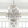 Crystorama Traditional Crystal 5534 4-Light Mini Chandelier