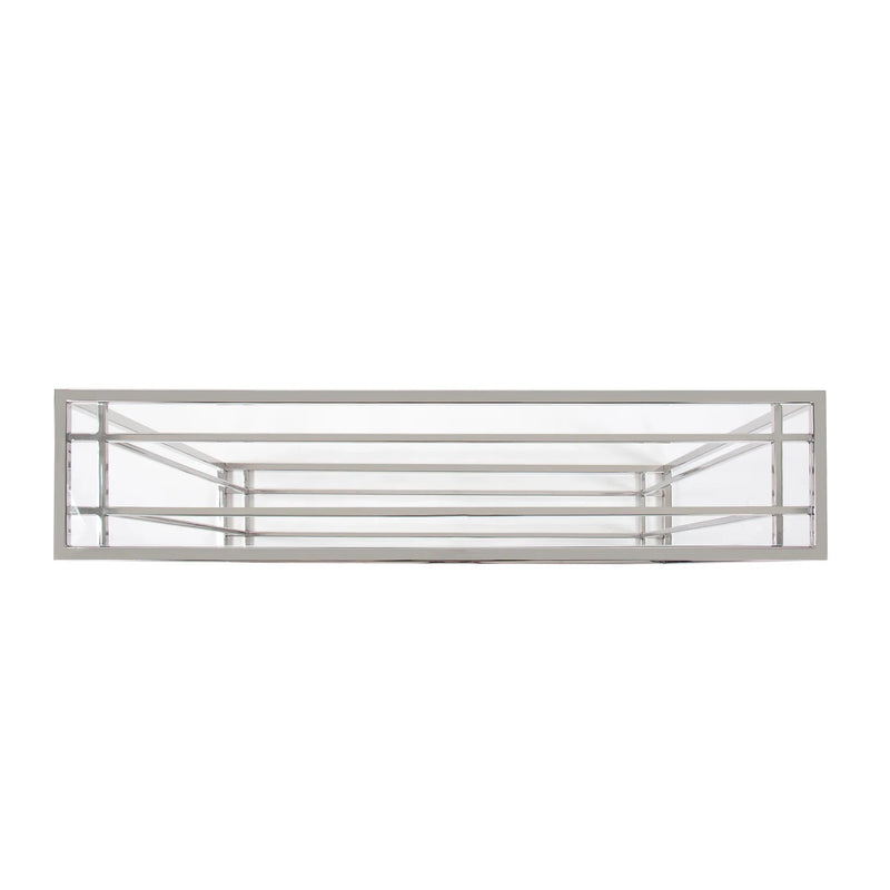 Echo Stainless Steel Console Table