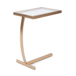 Dark Brushed Brass Side Table