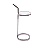 Oval Stainless Steel Drink Table