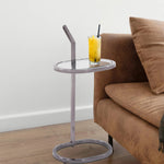 Oval Stainless Steel Drink Table