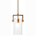 Jamie Young Cambrai Brass & Glass Pendant