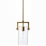 Jamie Young Cambrai Brass & Glass Pendant