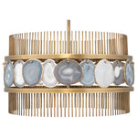 Jamie Young Upsala Pale Lavender Agate Chandelier