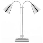Currey & Co Symmetry Double Desk Lamp - Final Sale