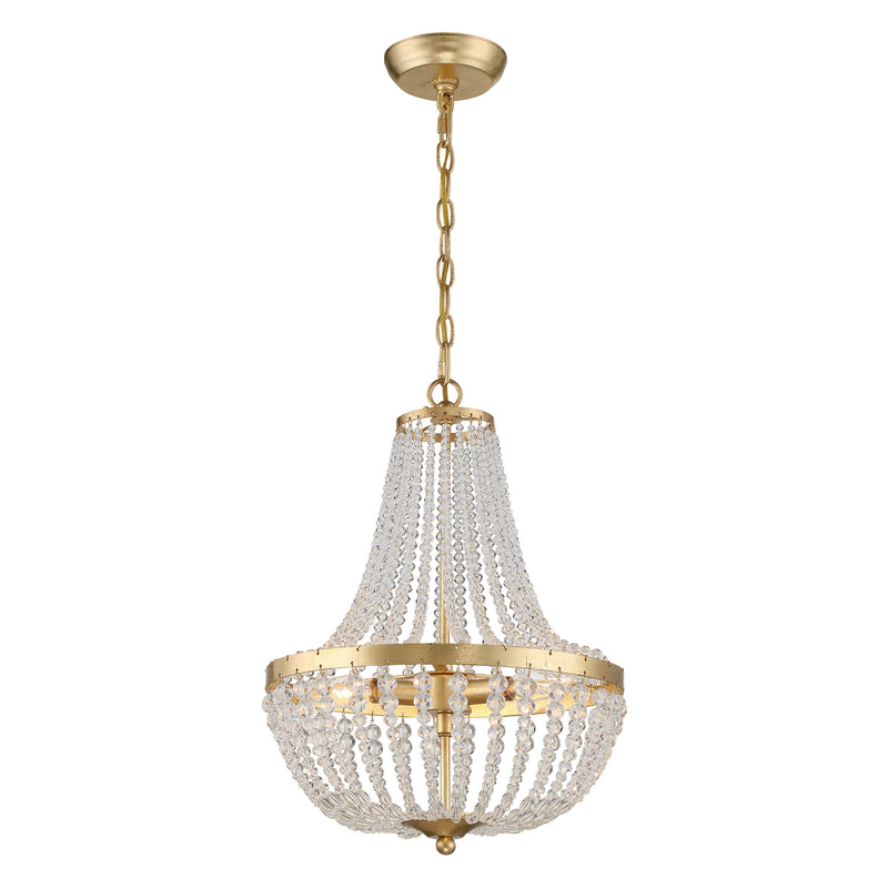 Crystorama Rylee 3-Light Chandelier