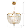 Crystorama Rylee 4-Light Chandelier