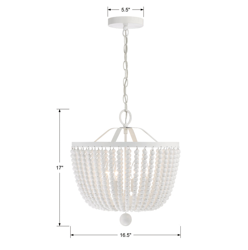 Crystorama Rylee 4-Light Chandelier